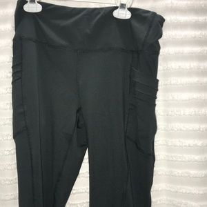 Dark army green leggings WITH pockets